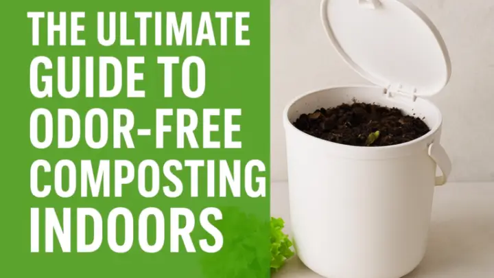 Odor-free indoor composting