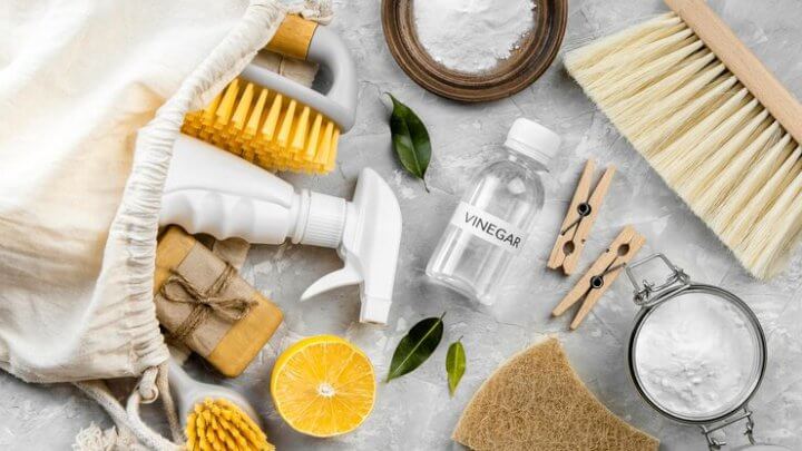 Natural kitchen cleaners