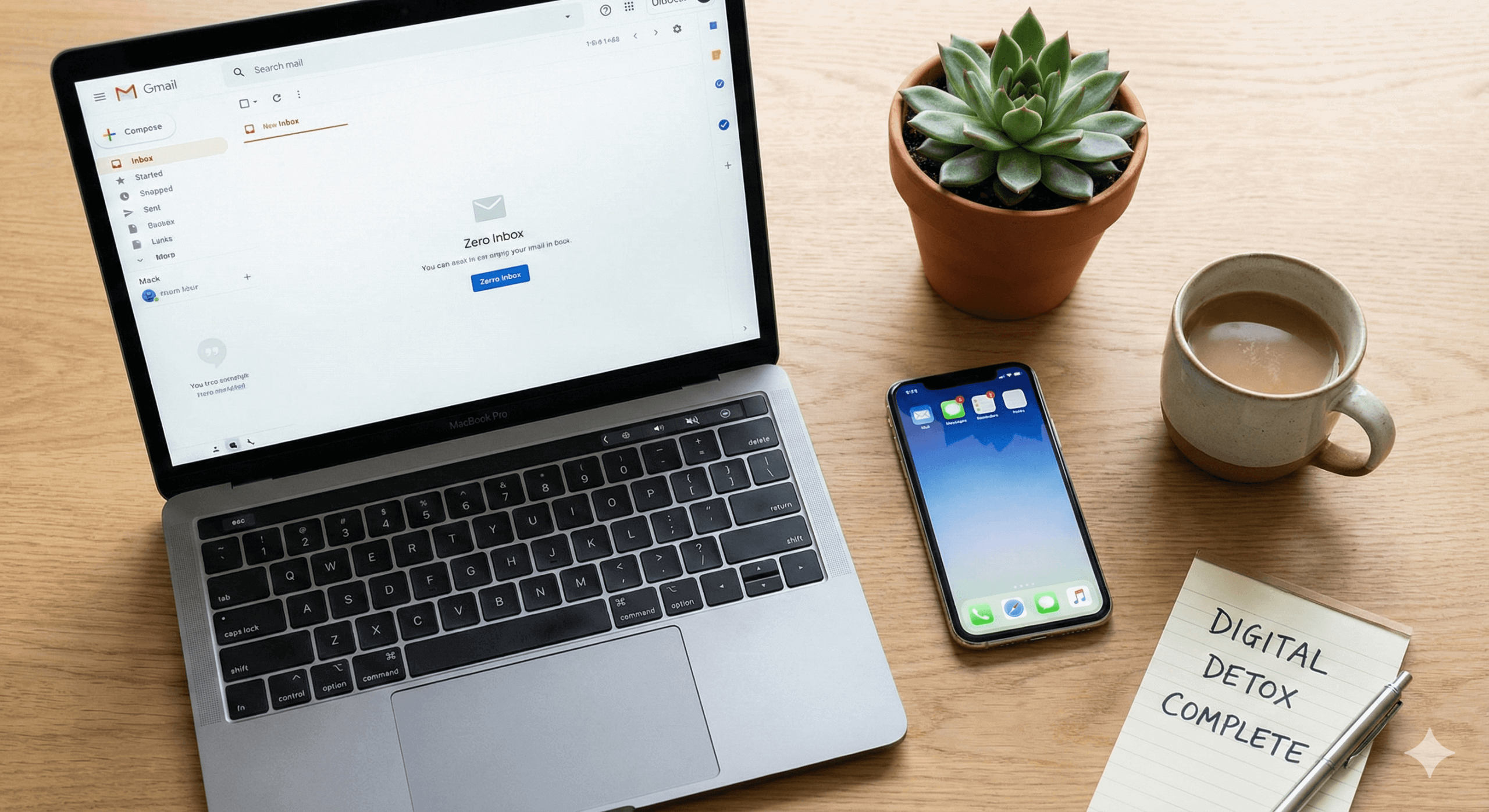 Guide to digital declutter.