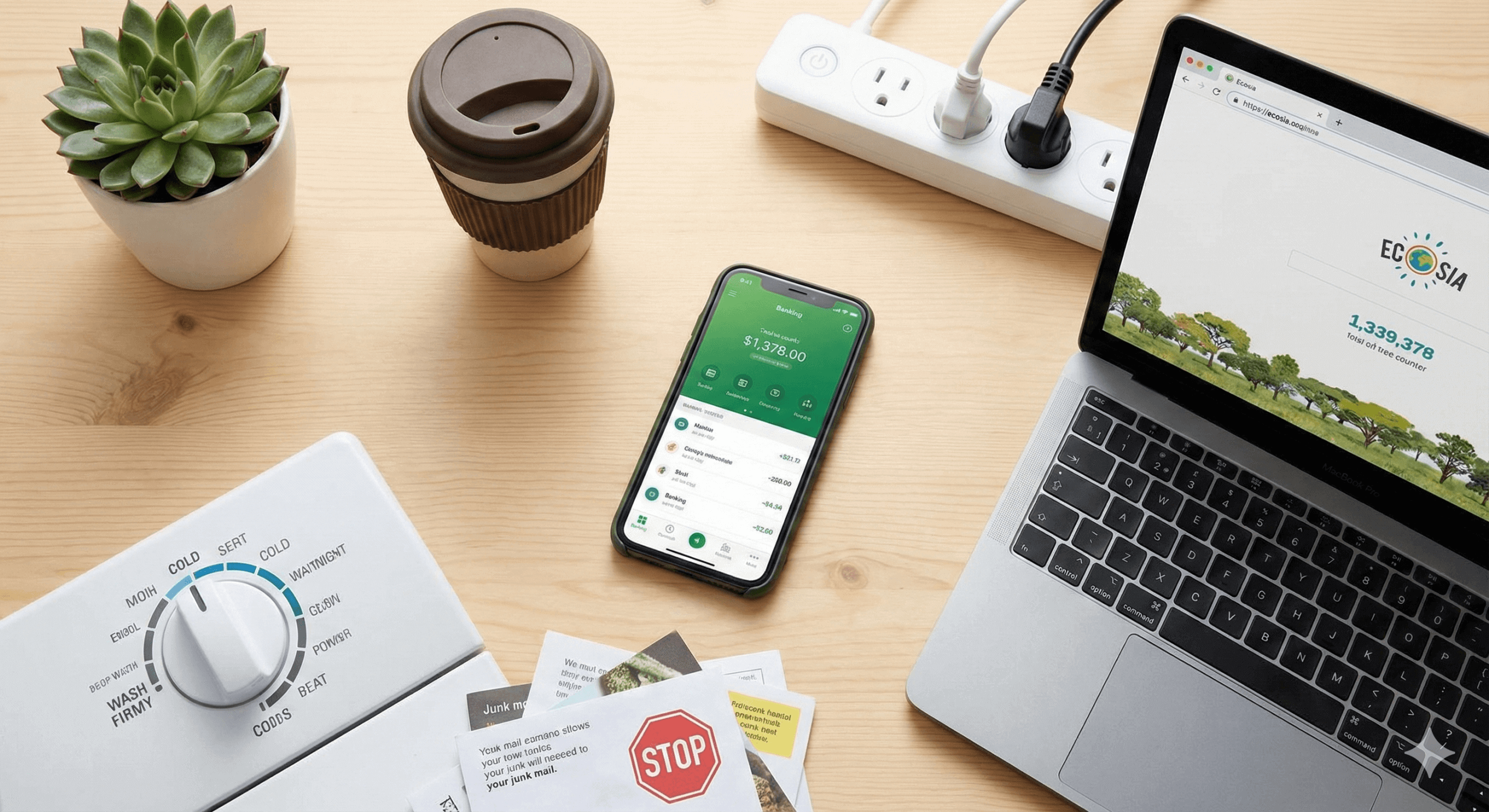 Tools of the eco-warrior.